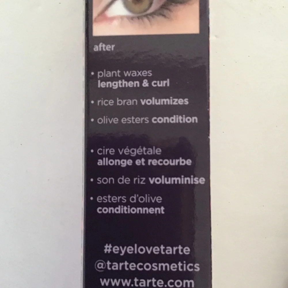 TARTE LIGHTS CAMERA ACTION MASCARA NWT